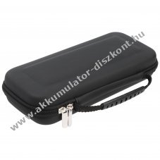 Nintendo Switch hordt�ska fekete k�rbefut� cipz�r p�rn�zott bels� hordp�nt