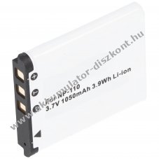 Helyettes�t� Akkumul�tor Casio NP-110 3,7V 850mAh Li-ion