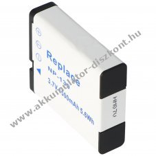 Helyettes�t� Akkumul�tor Casio NP-130 3,7V 1500mAh Li-ion