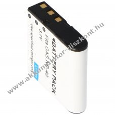 Helyettes�t� Akkumul�tor Casio Exilim EX-Z1050 NP-40 3,7V 1230-1300mAh f�nyk�pez�g�p Li-Ion