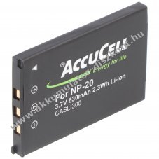 Helyettes�t� Akkumul�tor Casio NP-20 3,7V 600-720mAh Li-Ion