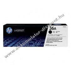 Eredeti HP l�zertoner CB436A fekete 2000 oldal nyomtat�