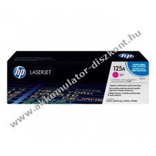 Eredeti HP l�zertoner CB543A magenta 1400 oldal nyomtat�