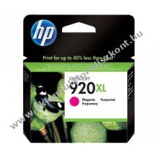 Eredeti HP tintapatron NR.920XL/CD973AE magenta nyomtat�