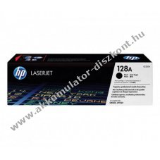 Eredeti HP l�zertoner CE320A fekete 2000 oldal nyomtat�