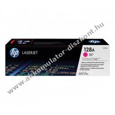 Eredeti HP l�zertoner CE323A magenta 1300 oldal nyomtat�