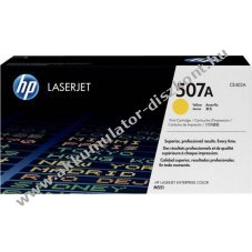 Eredeti HP l�zertoner CE402A s�rga 6000 oldal nyomtat�
