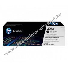 Eredeti HP l�zertoner CE410A fekete 2200 oldal nyomtat�
