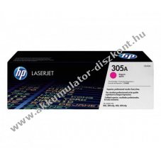 Eredeti HP l�zertoner CE413A magenta 2600 oldal nyomtat�
