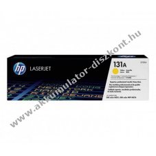 Eredeti HP l�zertoner CF212A s�rga 1800 oldal nyomtat�