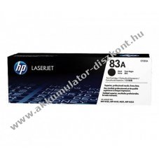Eredeti HP l�zertoner CF283A fekete 1500 oldal nyomtat�