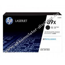 Eredeti HP l�zertoner CF289X fekete 10000 oldal nyomtat�
