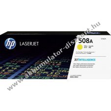 Eredeti HP l�zertoner CF362A s�rga 5000 oldal nyomtat�