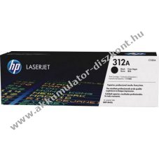 Eredeti HP l�zertoner CF380A fekete 2400 oldal nyomtat�