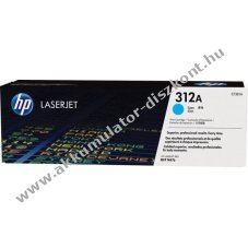 Eredeti HP l�zertoner CF381A cyan 2700 oldal nyomtat�