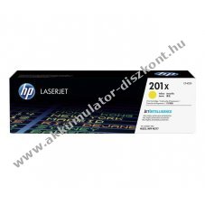 Eredeti HP l�zertoner CF402X s�rga 2300 oldal nyomtat�