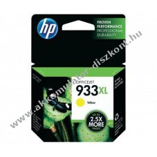 Eredeti HP tintapatron NR.933XL/CN056AE s�rga nyomtat�