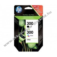 Eredeti HP nyomtat� tintapatron kombipack CN637EE NR.300 CC640EE NR.300 CC643EE fekete/sz�nes