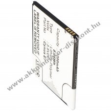 Helyettes�t� Akkumul�tor Mobistel Cynus E6 BTC-MCE600SL 3,8V 2300mAh mobiltelefon Li-Polymer