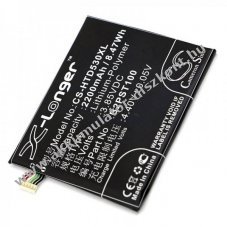 Helyettes�t� Akkumul�tor HTC Desire 530 mobiltelefon 3,85V 2200mAh 35H00257-00M 35H00257-01M Li-Polymer