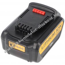 Helyettes�t� Akkumul�tor Dewalt DCB200 18V 5000mAh Li-ion