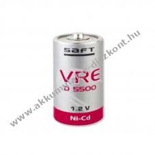 Saft VRE-DL-5500CFG D (g�li�t) ipari Akkumul�tor 1,2V 5500mAh NiCd