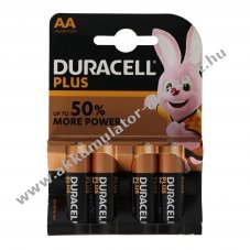 Duracell AA Mignon ceruza LR6 hagyom�nyos elem 4db/csomag alk�li