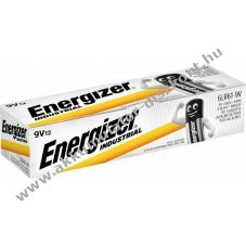 Energizer 6LR61 9V hagyom�nyos elem 12db/csomag alk�li