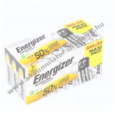 Energizer AAA LR03 1.5V 24db/csomag hagyom�nyos elem Alkaline