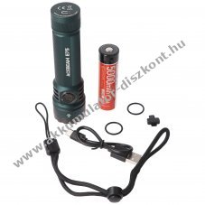 AceBeam E75 Quad Core LED zsebl�mpa lila 3000 lumen 21700 5000mAh l�tium