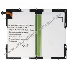 Helyettes�t� Akkumul�tor EB-BT585ABA 3,8V 7300mAh Li-polimer