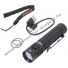 AceBeam EC20 LED zsebl�mpa 2500 lumen lila 6500K
