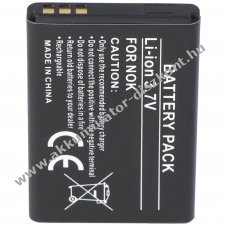 Helyettes�t� Akkumul�tor Nokia BL-4C 3,7V 900mAh Li-Ion