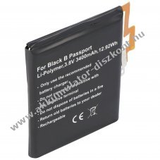 Helyettes�t� Akkumul�tor Blackberry Passport 3,8V 3400mAh Li-Polymer