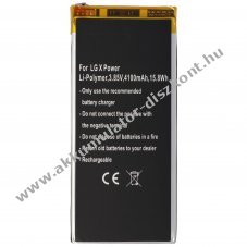 Helyettes�t� Akkumul�tor LG X Power 3,85V 4100mAh Li-Polymer
