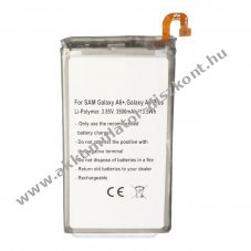Helyettes�t� Akkumul�tor Samsung Galaxy A6 Plus 3,8V 3500mAh Li-Polymer
