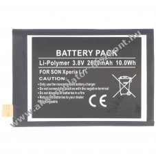 Helyettes�t� Akkumul�tor Sony LIP1621ERPC 3,8V 2620mAh Li-Polymer