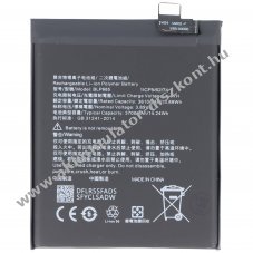 Helyettes�t� Akkumul�tor ONEPLUS 6T mobiltelefon 3,85V 3700mAh 14,2Wh be�p�tett, szersz�m n�lk�l Li-Polymer