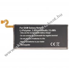 Helyettes�t� Akkumul�tor Samsung Galaxy Note 9 3,85V 4000mAh Li-Polymer