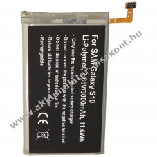 Helyettes�t� Akkumul�tor Samsung Galaxy S10 3,85V 3000mAh Li-Polymer