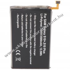 Helyettes�t� Akkumul�tor Samsung Galaxy S10+ 3,85V 3500mAh Li-Polymer