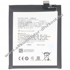 Helyettes�t� Akkumul�tor OPPO F11 Pro Li-Polymer 3,85V 4000mAh 15,4Wh szersz�m n�lk�l