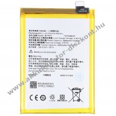 Helyettes�t� Akkumul�tor OPPO BLP875 3,87V 5000mAh Li-Polymer