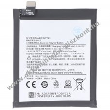Helyettes�t� Akkumul�tor OnePlus 7T mobiltelefon 3,87V 3800mAh Li-Polymer