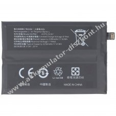 Helyettes�t� Akkumul�tor OnePlus Nord 2 mobiltelefon 7,74V 2250mAh 17,4Wh Li-Polymer