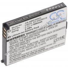 Helyettes�t� Akkumul�tor Swissvoice eSenseColor SV20406288 C8425 SV20406315 dect telefon 3,7V 600mAh Li-Ion