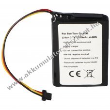 Helyettes�t� Akkumul�tor TomTom Go 600/610 gps �s navig�ci� 3,7V 1200mAh Li-Ion