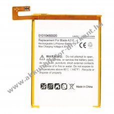 Helyettes�t� Akkumul�tor ZTE Blade A310 Li-Polymer 3,8V 2240mAh 8,5Wh be�p�tett szersz�m n�lk�l