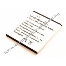 Helyettes�t� Akkumul�tor ZTE Blade A521 3,85V 2350mAh Li-Ion