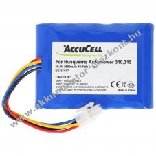 Helyettes�t� Akkumul�tor Husqvarna Automower 310 315 584 85 28-01 18,5V 2600mAh 48,1Wh kerti g�p Li-Ion